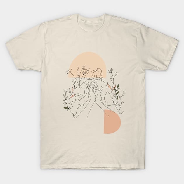 woman T-Shirt by Antho